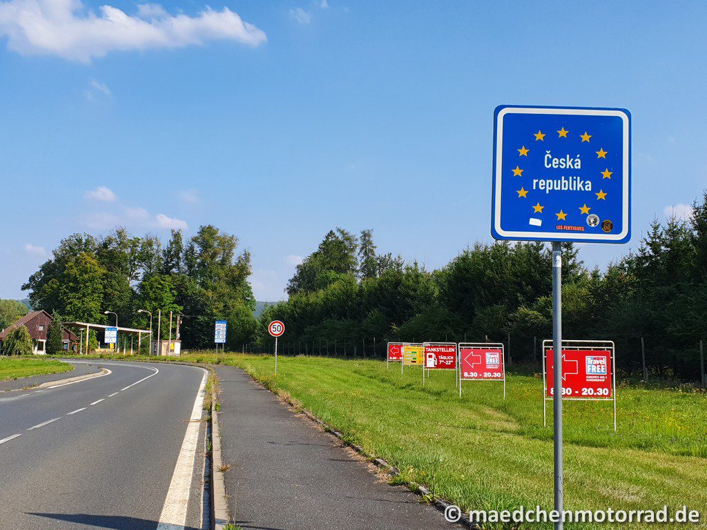 Grenze nach Tschechien
