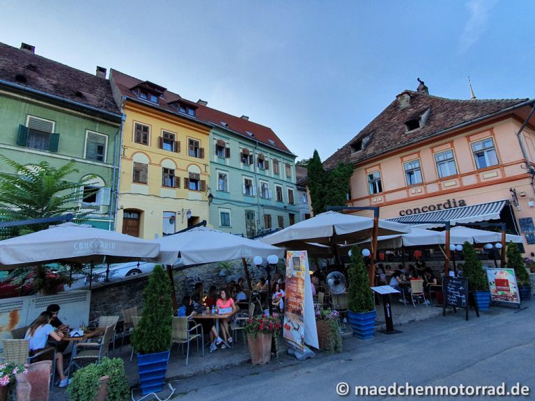 Rumänien - Tag 7 - Bicazklamm - Maedchenmotorrad - Der etwas andere