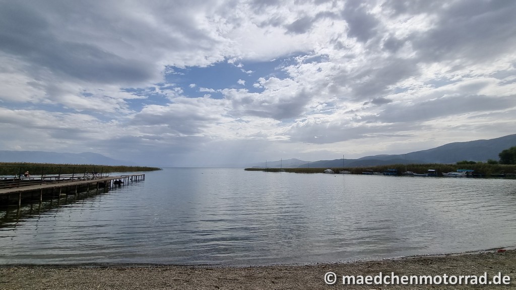 Kurzer Stopp am Ohridsee