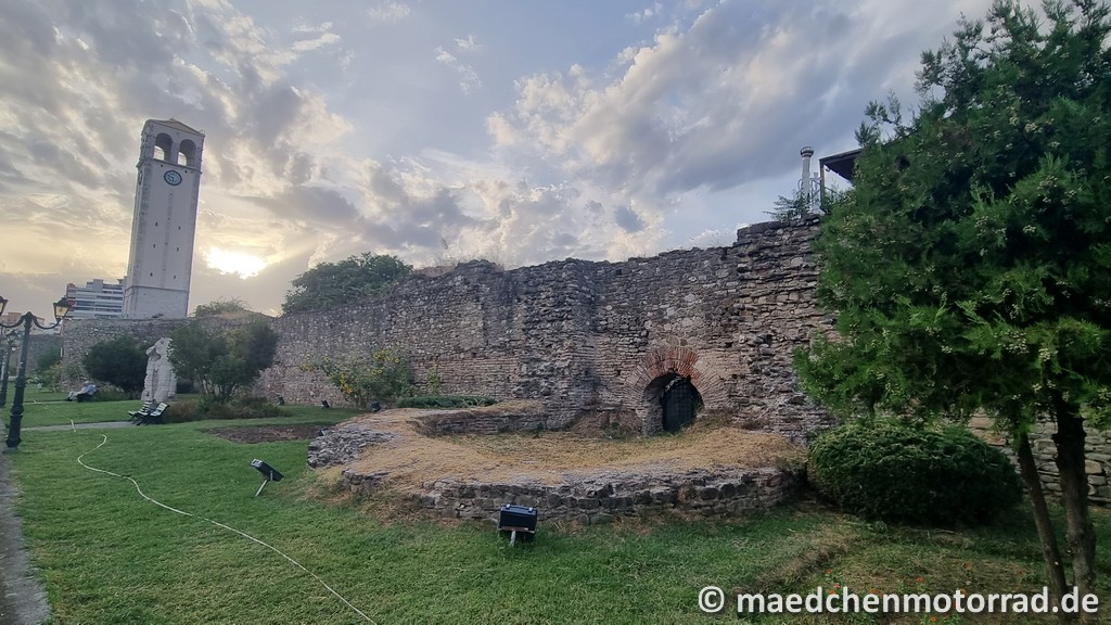alte Stadtmauer Elbasan